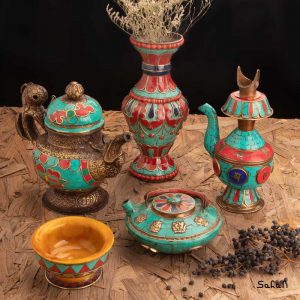 ظروف دکوراسیون نپالی و دکوری هندی