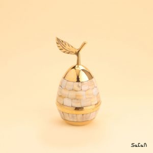 شکلات خوری برنجی و صدفی طلایی هندی