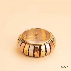 ظرف برنجی هندی قندان اورانوس
