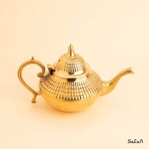 قوری برنجی طلایی هندی
