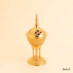 اسپند دود کن برنجی طلایی هندی