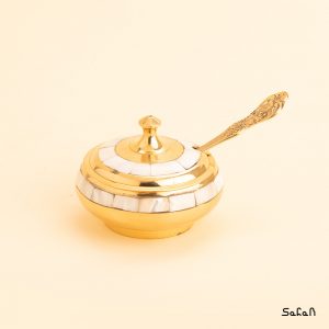 مربا خوری برنجی و صدفی