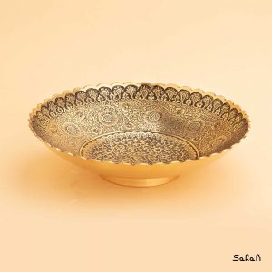 میوه خوری برنجی طلایی انتیک هندی