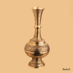 گلدان برنجی آنتیک هندی