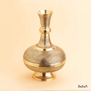 گلدان برنجی آنتیک هندی
