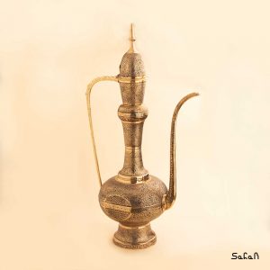 گلاب پاش برنجی آنتیک هندی