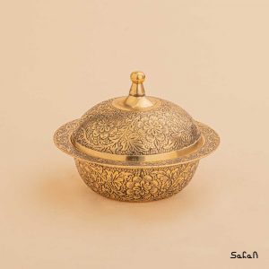 قندان برنجی آنتیک هندی