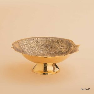 آجیل خوری پایه دار برنجی آنتیک هندی