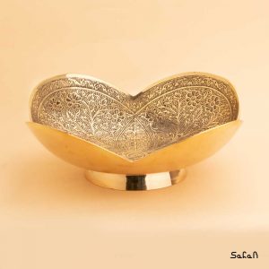 میوه خوری برنجی طلایی انتیک هندی