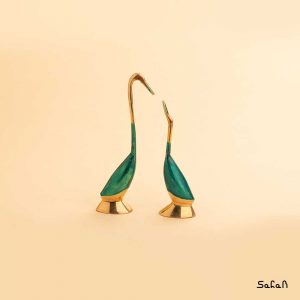 مجسمه قو دو قلو برنجی هندی