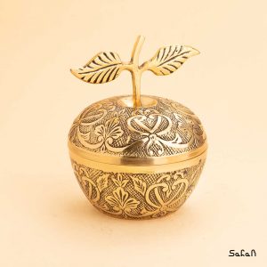 قندان برنجی آنتیک هندی