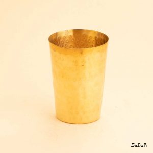 لیوان برنجی طلایی