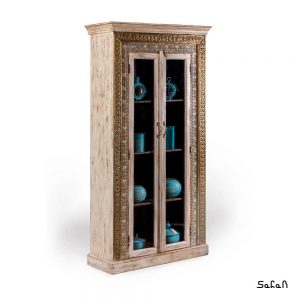 بوفه چوبی برنجکوب هندی