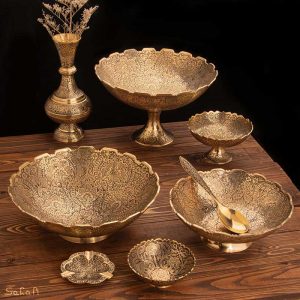 ست پذیرایی برنجی آنتیک
