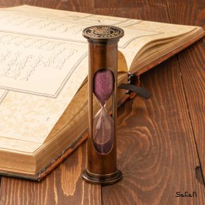 ساعت شنی هندی برنجی طلایی برنزی