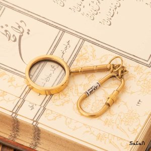 جاکلیدی هندی برنجی طلایی