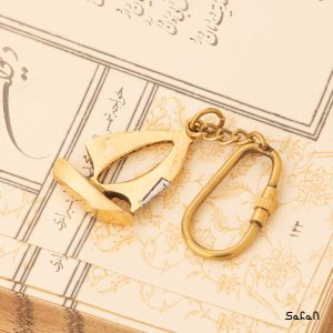 جاکلیدی هندی برنجی طلایی