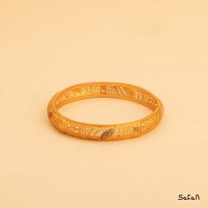 النگو زیورالات هندی برنجی طلایی دست ساز زنانه