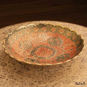 شیرینی خوری و پیش دستی برنجی هندی
